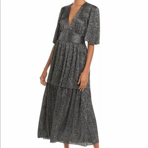 Sabina Musayez sparkly midi dress M